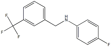 (4-fluorophenyl)[3-(trifluoromethyl)phenyl]methylamine Struktur