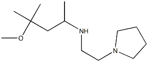  (4-methoxy-4-methylpentan-2-yl)[2-(pyrrolidin-1-yl)ethyl]amine