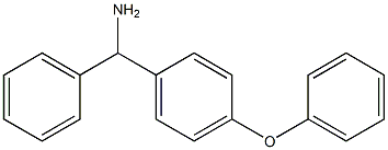 (4-phenoxyphenyl)(phenyl)methanamine Structure