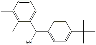(4-tert-butylphenyl)(2,3-dimethylphenyl)methanamine Struktur
