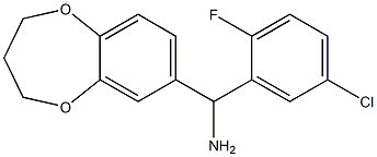  (5-chloro-2-fluorophenyl)(3,4-dihydro-2H-1,5-benzodioxepin-7-yl)methanamine