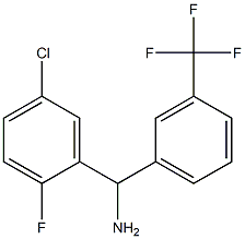  (5-chloro-2-fluorophenyl)[3-(trifluoromethyl)phenyl]methanamine