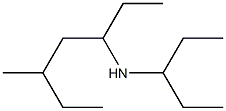 (5-methylheptan-3-yl)(pentan-3-yl)amine Structure