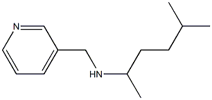  (5-methylhexan-2-yl)(pyridin-3-ylmethyl)amine