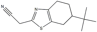  (6-tert-butyl-4,5,6,7-tetrahydro-1,3-benzothiazol-2-yl)acetonitrile