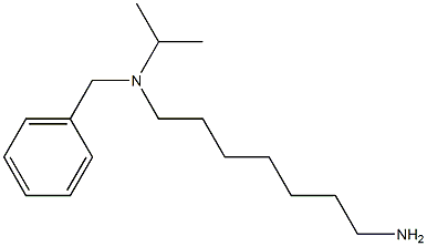 (7-aminoheptyl)(benzyl)propan-2-ylamine 结构式