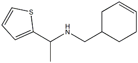 (cyclohex-3-en-1-ylmethyl)[1-(thiophen-2-yl)ethyl]amine Structure