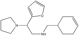 (cyclohex-3-en-1-ylmethyl)[2-(furan-2-yl)-2-(pyrrolidin-1-yl)ethyl]amine
