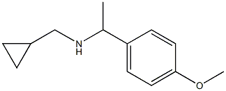 (cyclopropylmethyl)[1-(4-methoxyphenyl)ethyl]amine Structure