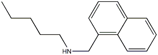 (naphthalen-1-ylmethyl)(pentyl)amine Struktur