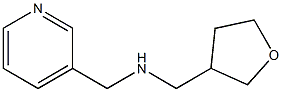 (oxolan-3-ylmethyl)(pyridin-3-ylmethyl)amine Structure