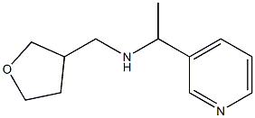 (oxolan-3-ylmethyl)[1-(pyridin-3-yl)ethyl]amine Structure