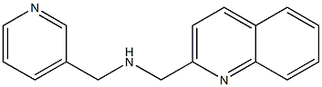 (pyridin-3-ylmethyl)(quinolin-2-ylmethyl)amine,,结构式