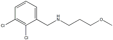 [(2,3-dichlorophenyl)methyl](3-methoxypropyl)amine,,结构式