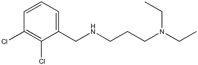 [(2,3-dichlorophenyl)methyl][3-(diethylamino)propyl]amine