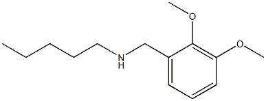 [(2,3-dimethoxyphenyl)methyl](pentyl)amine 结构式