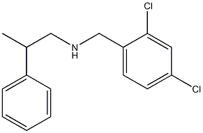 [(2,4-dichlorophenyl)methyl](2-phenylpropyl)amine 化学構造式
