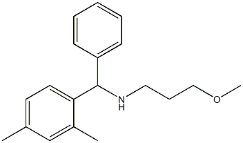 [(2,4-dimethylphenyl)(phenyl)methyl](3-methoxypropyl)amine