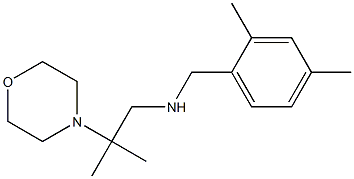 [(2,4-dimethylphenyl)methyl][2-methyl-2-(morpholin-4-yl)propyl]amine|