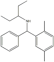 [(2,5-dimethylphenyl)(phenyl)methyl](pentan-3-yl)amine