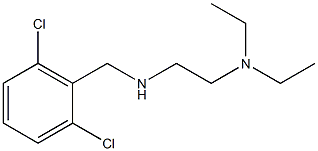 [(2,6-dichlorophenyl)methyl][2-(diethylamino)ethyl]amine Structure