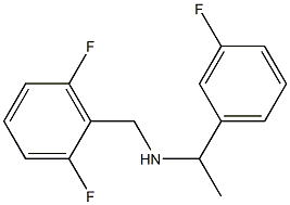 [(2,6-difluorophenyl)methyl][1-(3-fluorophenyl)ethyl]amine