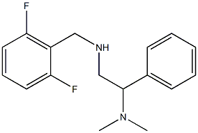 [(2,6-difluorophenyl)methyl][2-(dimethylamino)-2-phenylethyl]amine Structure