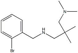 [(2-bromophenyl)methyl]({2-[(dimethylamino)methyl]-2-methylpropyl})amine