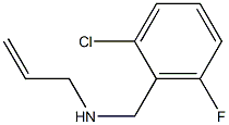 [(2-chloro-6-fluorophenyl)methyl](prop-2-en-1-yl)amine 化学構造式