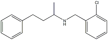 [(2-chlorophenyl)methyl](4-phenylbutan-2-yl)amine Struktur