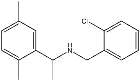  [(2-chlorophenyl)methyl][1-(2,5-dimethylphenyl)ethyl]amine