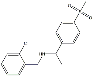 [(2-chlorophenyl)methyl][1-(4-methanesulfonylphenyl)ethyl]amine