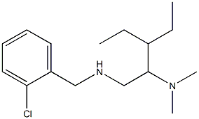  [(2-chlorophenyl)methyl][2-(dimethylamino)-3-ethylpentyl]amine