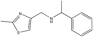  [(2-methyl-1,3-thiazol-4-yl)methyl](1-phenylethyl)amine