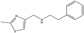 [(2-methyl-1,3-thiazol-4-yl)methyl](2-phenylethyl)amine