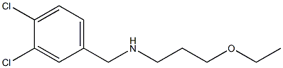 [(3,4-dichlorophenyl)methyl](3-ethoxypropyl)amine 化学構造式
