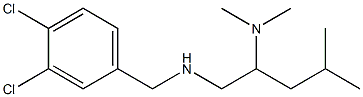  [(3,4-dichlorophenyl)methyl][2-(dimethylamino)-4-methylpentyl]amine