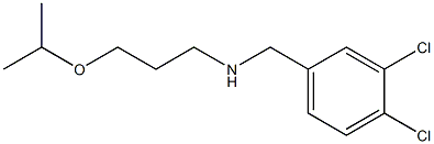 [(3,4-dichlorophenyl)methyl][3-(propan-2-yloxy)propyl]amine Structure