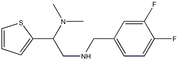 [(3,4-difluorophenyl)methyl][2-(dimethylamino)-2-(thiophen-2-yl)ethyl]amine