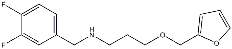 [(3,4-difluorophenyl)methyl][3-(furan-2-ylmethoxy)propyl]amine|