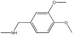 [(3,4-dimethoxyphenyl)methyl](methyl)amine,,结构式