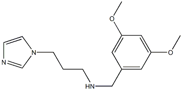 [(3,5-dimethoxyphenyl)methyl][3-(1H-imidazol-1-yl)propyl]amine