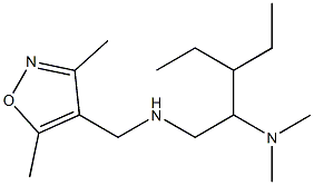 [(3,5-dimethyl-1,2-oxazol-4-yl)methyl][2-(dimethylamino)-3-ethylpentyl]amine|