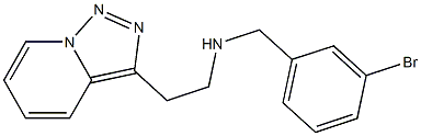 [(3-bromophenyl)methyl](2-{[1,2,4]triazolo[3,4-a]pyridin-3-yl}ethyl)amine