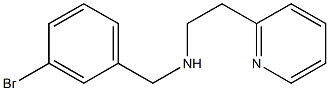 [(3-bromophenyl)methyl][2-(pyridin-2-yl)ethyl]amine Structure