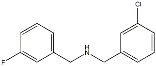 [(3-chlorophenyl)methyl][(3-fluorophenyl)methyl]amine|