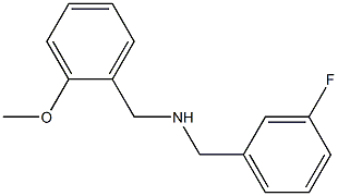  [(3-fluorophenyl)methyl][(2-methoxyphenyl)methyl]amine