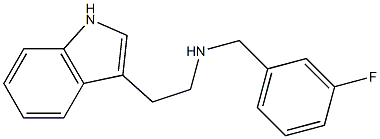 [(3-fluorophenyl)methyl][2-(1H-indol-3-yl)ethyl]amine Structure