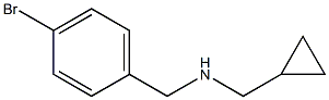 [(4-bromophenyl)methyl](cyclopropylmethyl)amine Structure