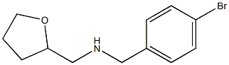 [(4-bromophenyl)methyl](oxolan-2-ylmethyl)amine Structure